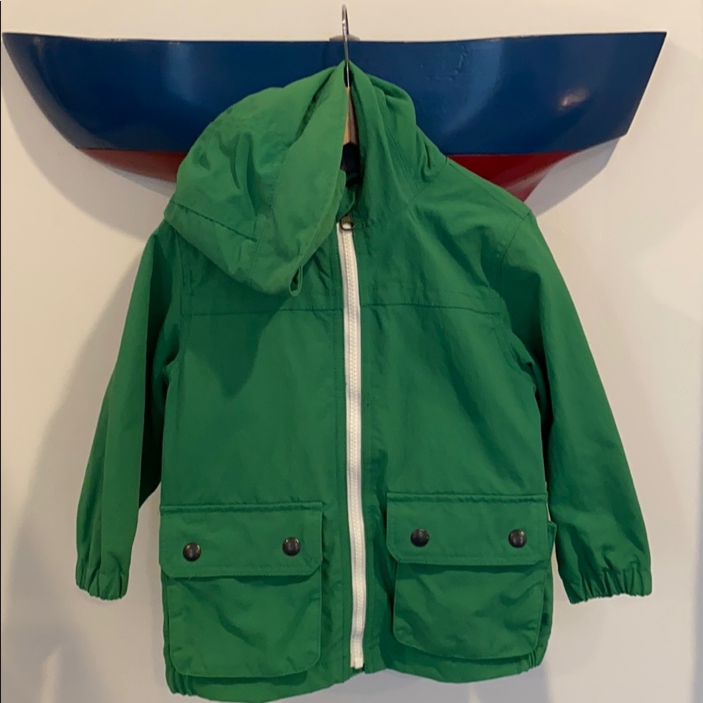 BABY GAP Green Rain Jacket.